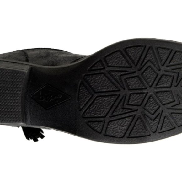 BORN B.O.C BENDELL BLACK ANKLE BOOTS WOMENS - Picture 2 of 4